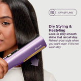 Shark SilkiPro Straight hair styler Plum Satin, UK version