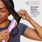 Shark SilkiPro Straight hair styler Plum Satin, UK version