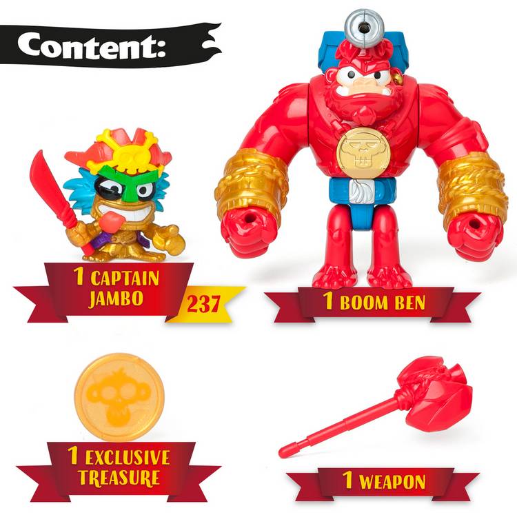 Piratix Boom Ben action figure 21.2cm, UK version