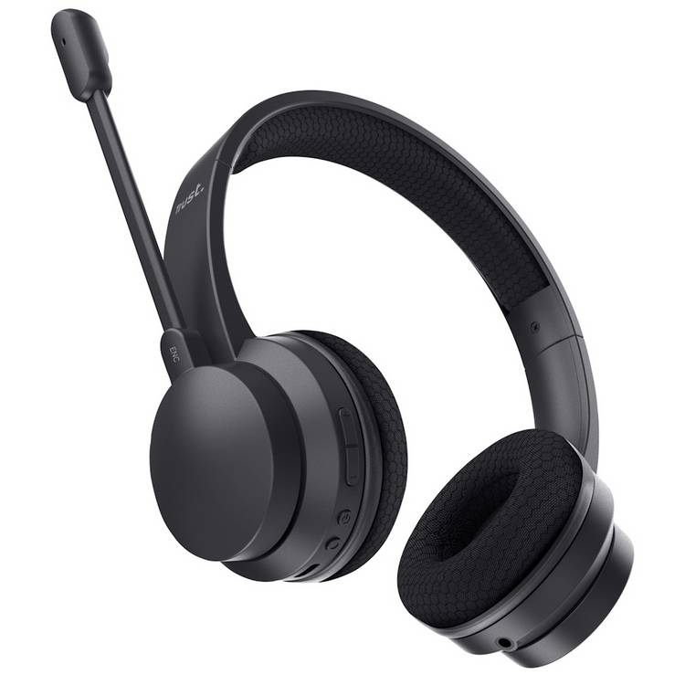 Trust Ayda wireless headset Black (British brand)
