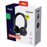 Trust Ayda wireless headset Black (British brand)