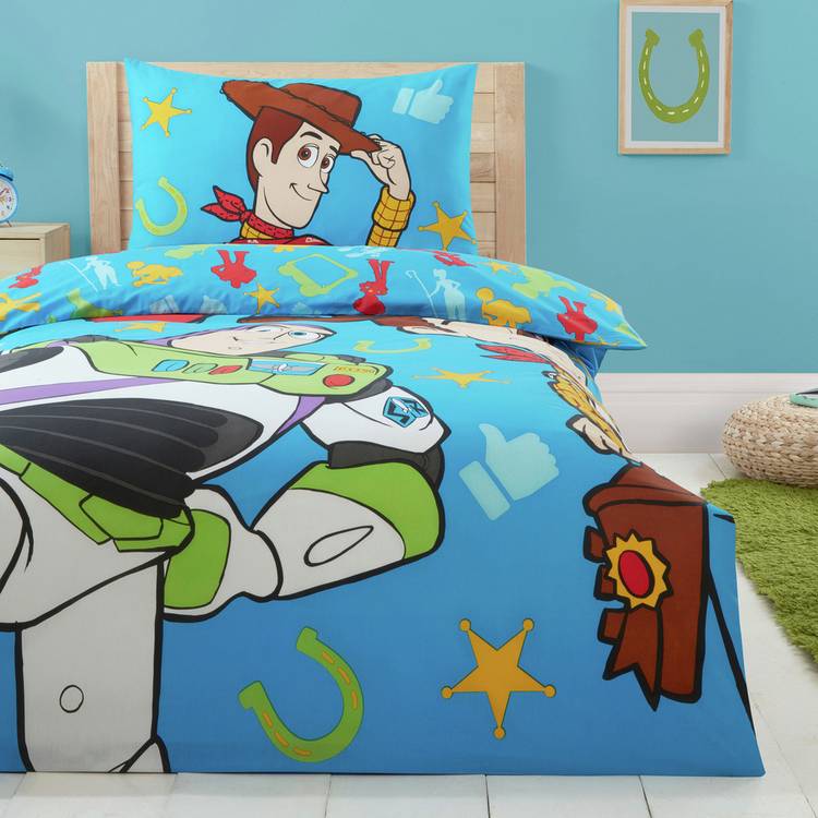 Disney Toy Story kids bedding set single blue (British brand)