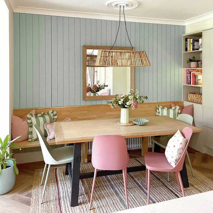 Annie Sloan wall paint Pemberley Blue 2.5L, UK version