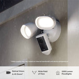 Ring Floodlight Cam Pro wired 4K security camera, imported from the UK