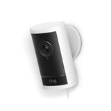 Ring Outdoor Camera Pro 4K security camera white - British product