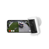 Ring Outdoor Camera Pro 4K security camera white - British product