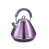 Morphy Richards purple pyramid kettle 1.5L, UK version