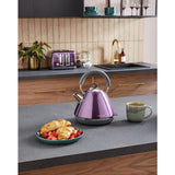 Morphy Richards purple pyramid kettle 1.5L, UK version