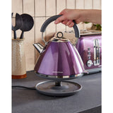 Morphy Richards purple pyramid kettle 1.5L, UK version