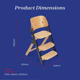 Chicco Meraviglia Ebony multi-functional highchair, UK version