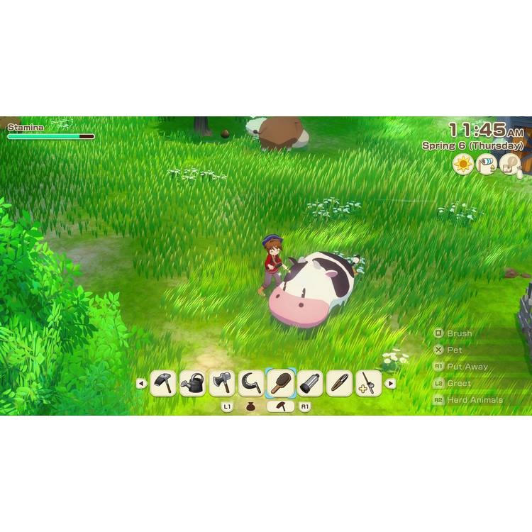 Story of Seasons Grand Bazaar PS5 game, UK version
