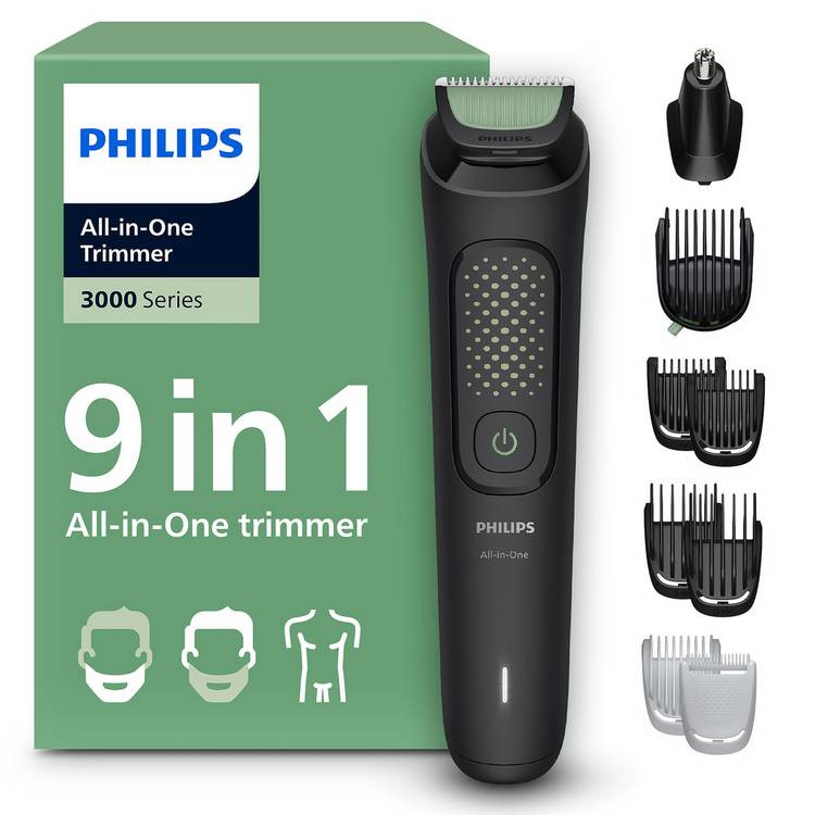 Philips Multigroom 3000 9-in-1 beard trimmer - British product