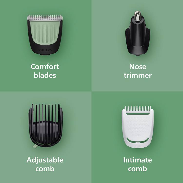 Philips Multigroom 3000 9-in-1 beard trimmer - British product