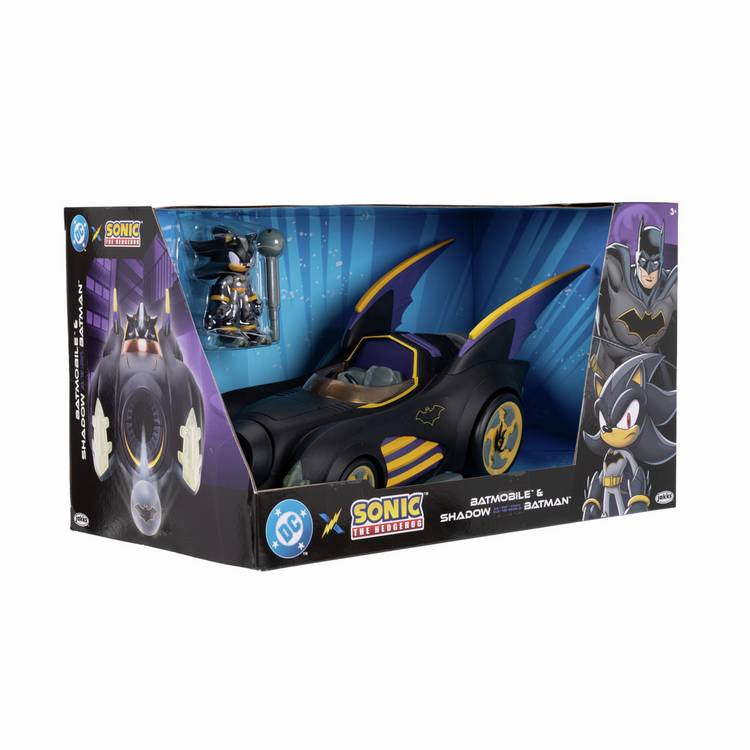 DC Sonic Shadow Batmobile playset with figure (British brand)