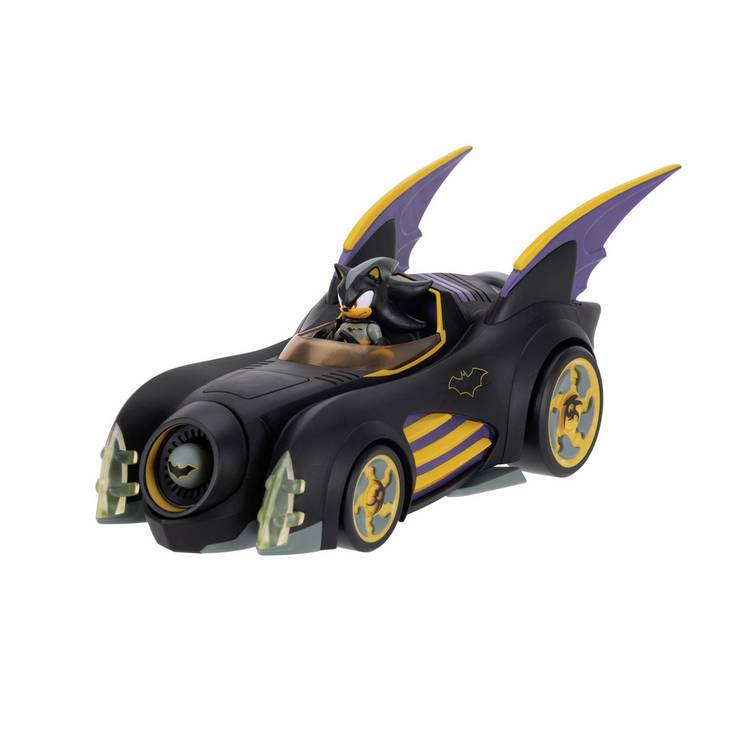DC Sonic Shadow Batmobile playset with figure (British brand)