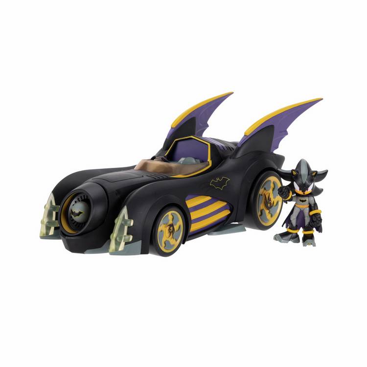 DC Sonic Shadow Batmobile playset with figure (British brand)