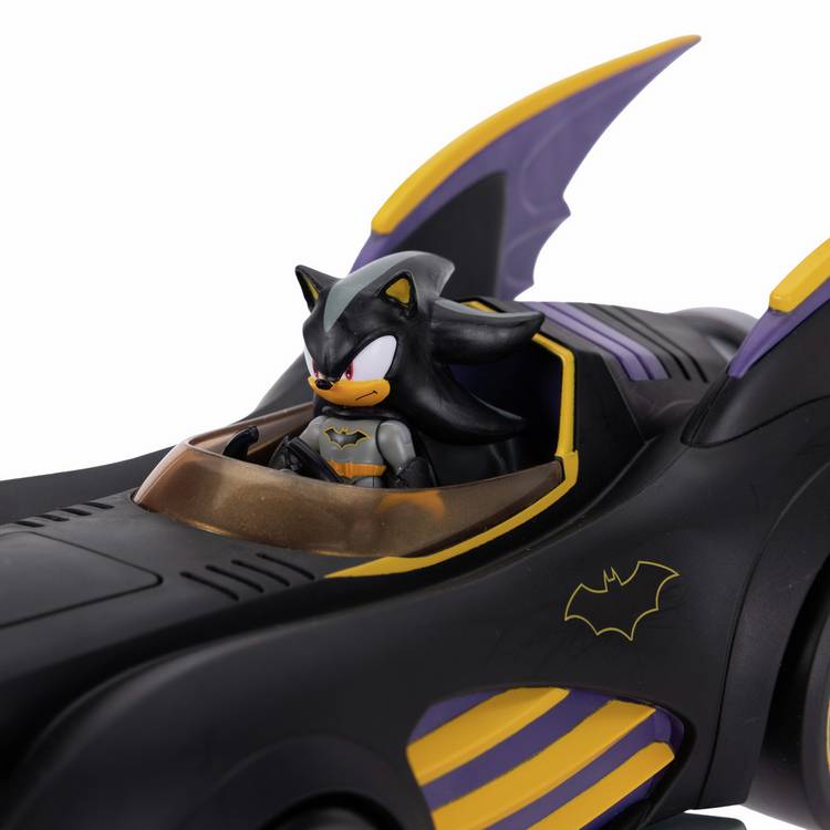 DC Sonic Shadow Batmobile playset with figure (British brand)