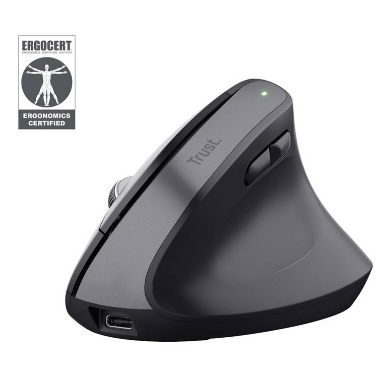Trust Bayo+ ergonomic wireless mouse multi-device (British brand)