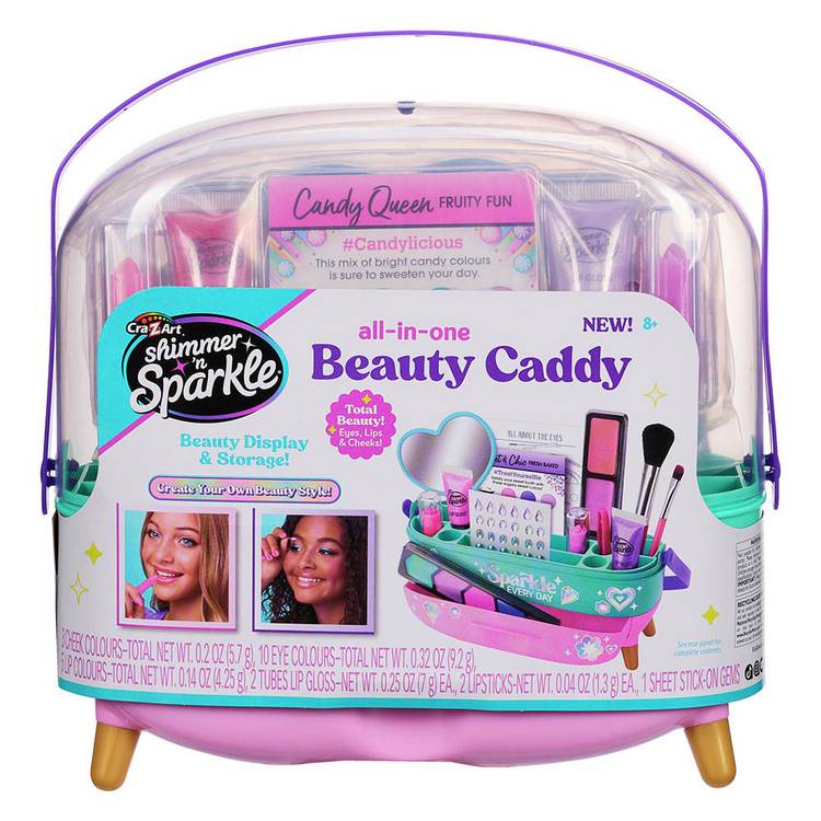 Shimmer N Sparkle kids beauty caddy all in one - British product