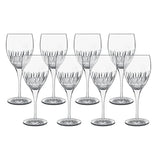 Luigi Bormioli Diamante crystal wine glasses (British brand)