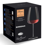 Luigi Bormioli crystal Bordeaux glasses 8 pack, imported from the UK