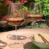 Luigi Bormioli Talismano crystal chardonnay glasses 450ml 8 pack, UK version