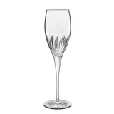 Luigi Bormioli crystal flute glasses 8 pack 220ml, UK version