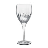 Luigi Bormioli Diamante crystal wine glasses (British brand)