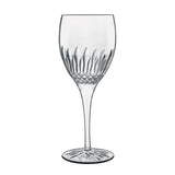 Luigi Bormioli Diamante crystal wine glasses (British brand)