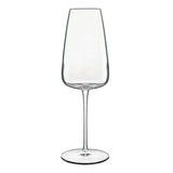 Luigi Bormioli Talismano crystal flute glasses 400ml 8 pack - British product