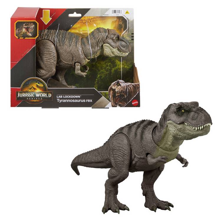 Jurassic World Rebirth T. Rex action figure 18 inch - British product