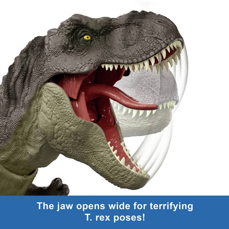 Jurassic World Rebirth T. Rex action figure 18 inch - British product