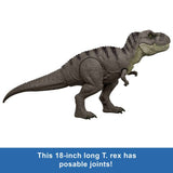Jurassic World Rebirth T. Rex action figure 18 inch - British product