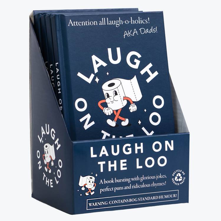 Professor Puzzle Laugh On The Loo joke book compact (British brand)