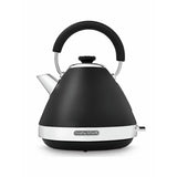 Morphy Richards black pyramid kettle 1.5L (British brand)
