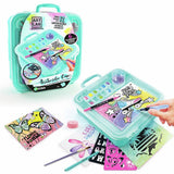 Art Lab watercolour case with paints and tools - British product