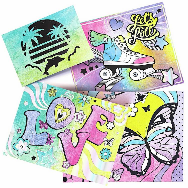 Art Lab watercolour case with paints and tools - British product