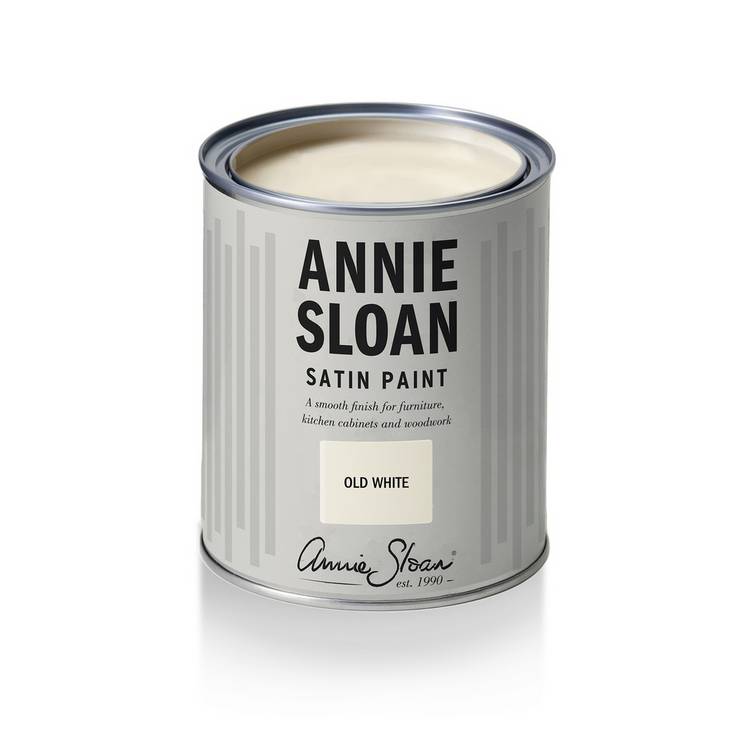 Annie Sloan furniture satin paint Old White 750ml, UK version
