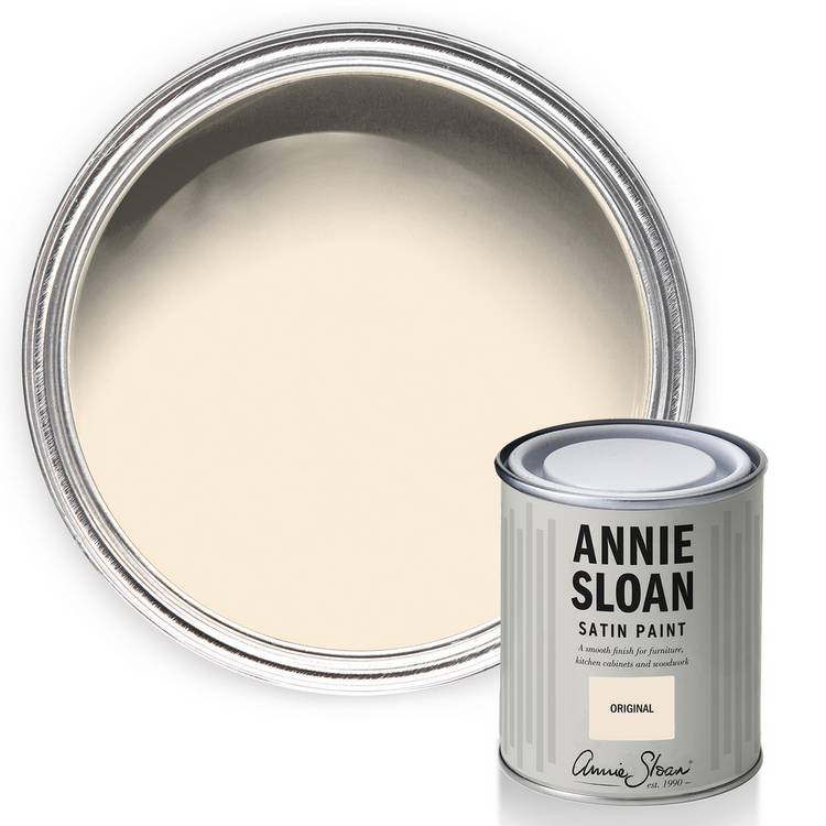 Annie Sloan furniture satin paint Old White 750ml, UK version