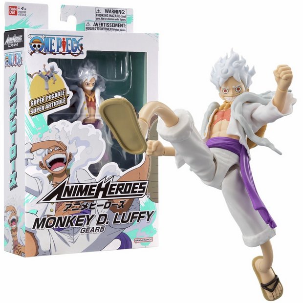 One Piece Luffy Gear 5 figure 17cm (British brand)