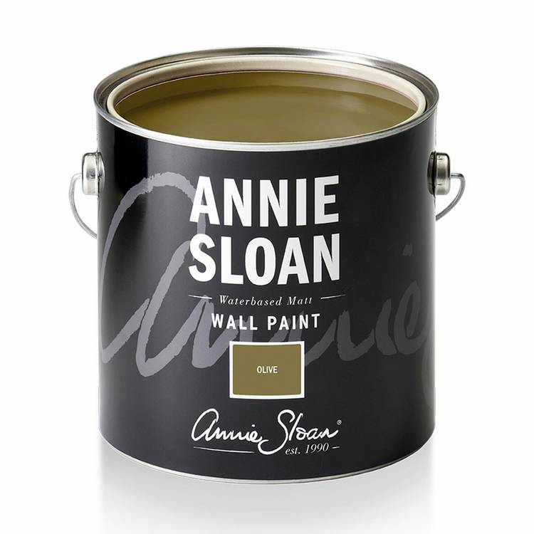 Annie Sloan Olive matt wall paint 2.5L (British brand)