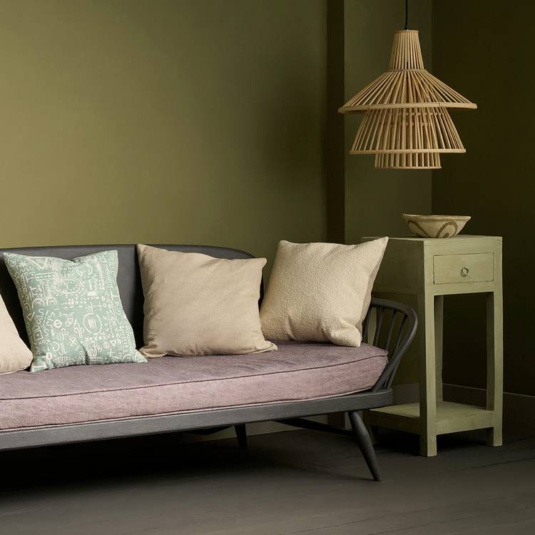 Annie Sloan Olive matt wall paint 2.5L (British brand)