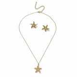 Argos Liars & Lovers Starfish Pendant Necklace & Earrings Jewellery Gift Set- Buy online at McGrocer