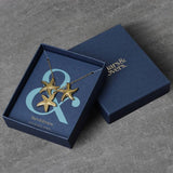 Liars & Lovers starfish jewellery gift set with pendant necklace and earrings, imported from the UK