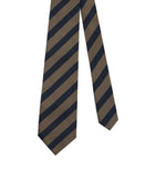 Dunhill mulberry silk stripe tie, imported from the UK
