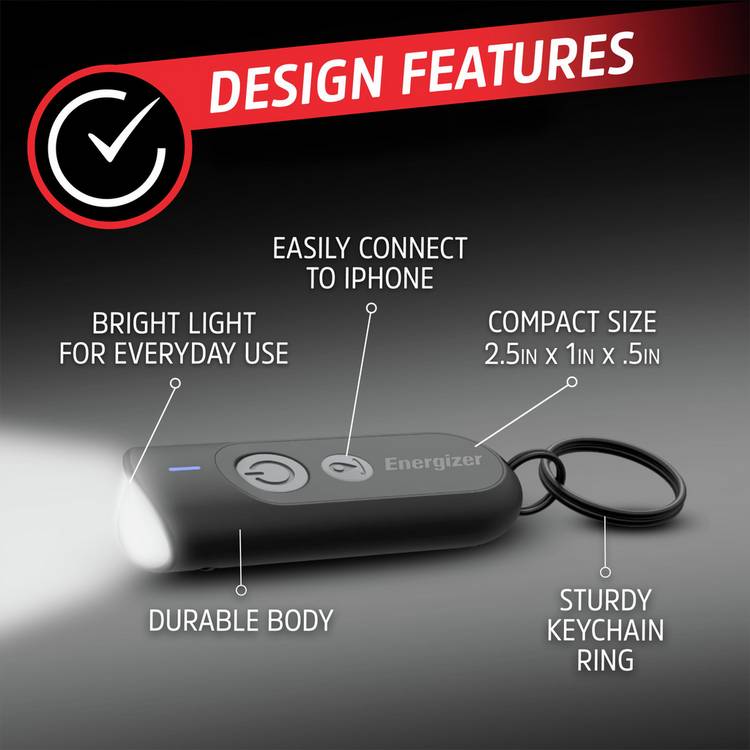 Energizer Find Me Keychain Light 25 lumens, UK version