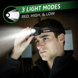 Energizer rechargeable head torch 200 lumens, imported from the UK
