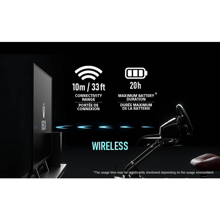 HORI Wireless Racing Wheel Overdrive for Xbox and PC, UK version