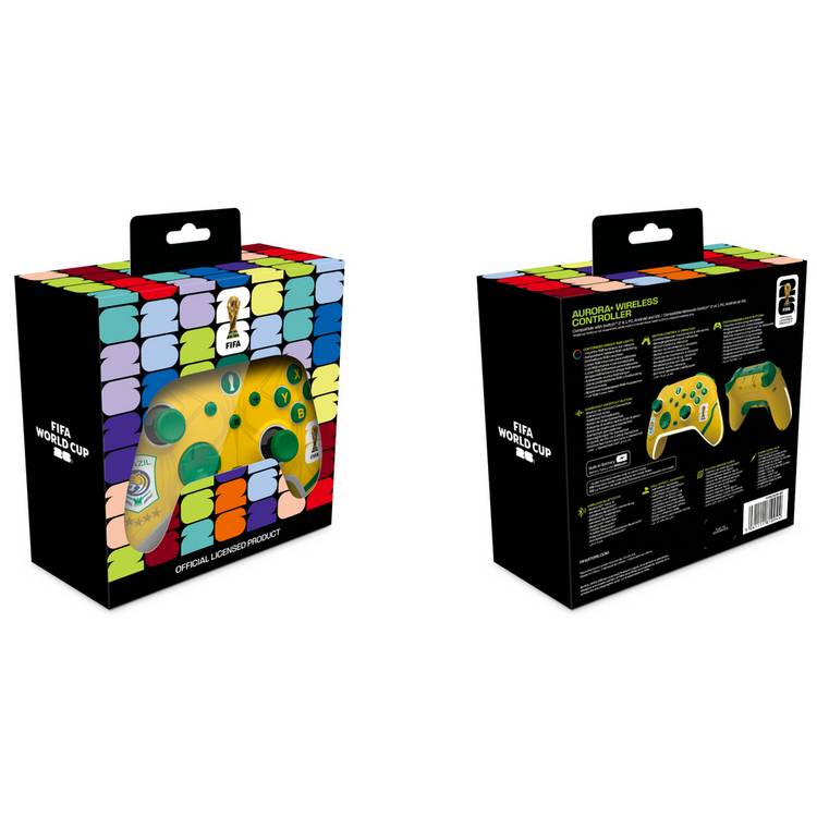 FIFA World Cup wireless controller Brazil for Switch 2, imported from the UK