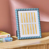Argos Habitat Bobble Multi Photo Blue Wooden Picture Frame - 4x6- Buy online at McGrocer
